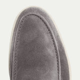 Mocassino Classico in Suede Grigio