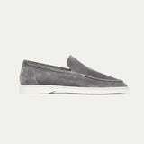 Mocassino Classico in Suede Grigio